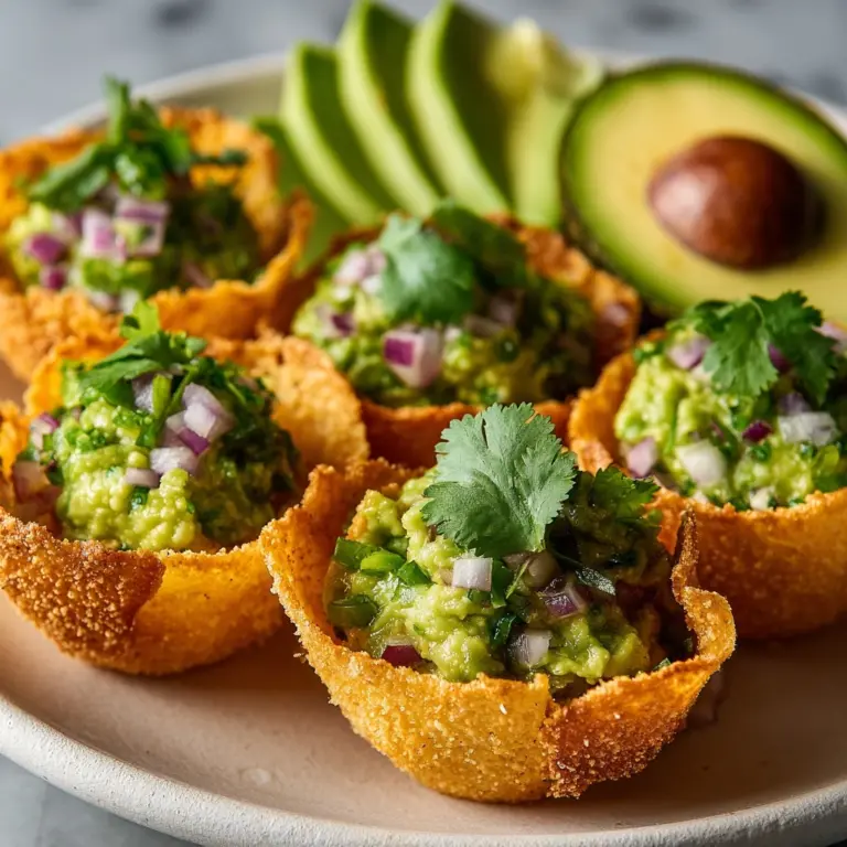 Guacamole Cups Recipe