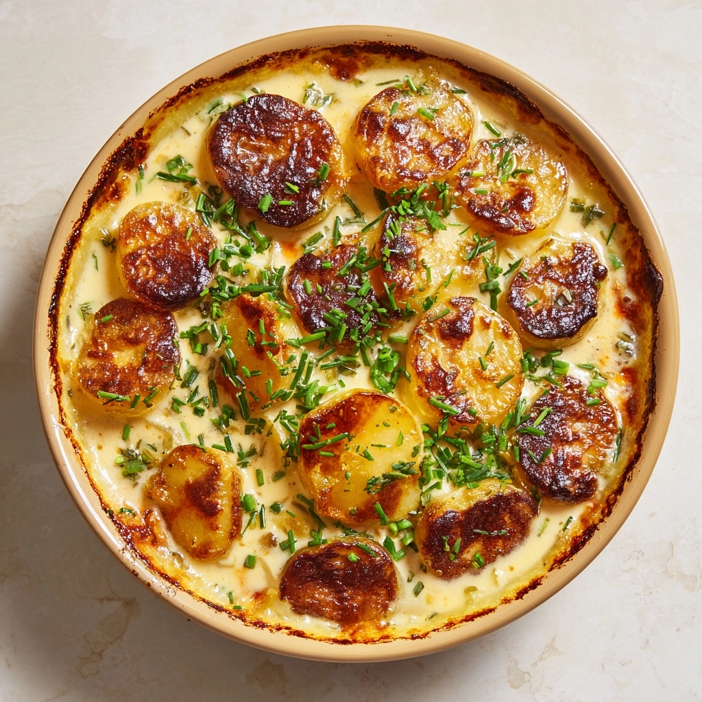 Ruth’s Chris-Inspired Potatoes au Gratin Recipe - Recipe Image