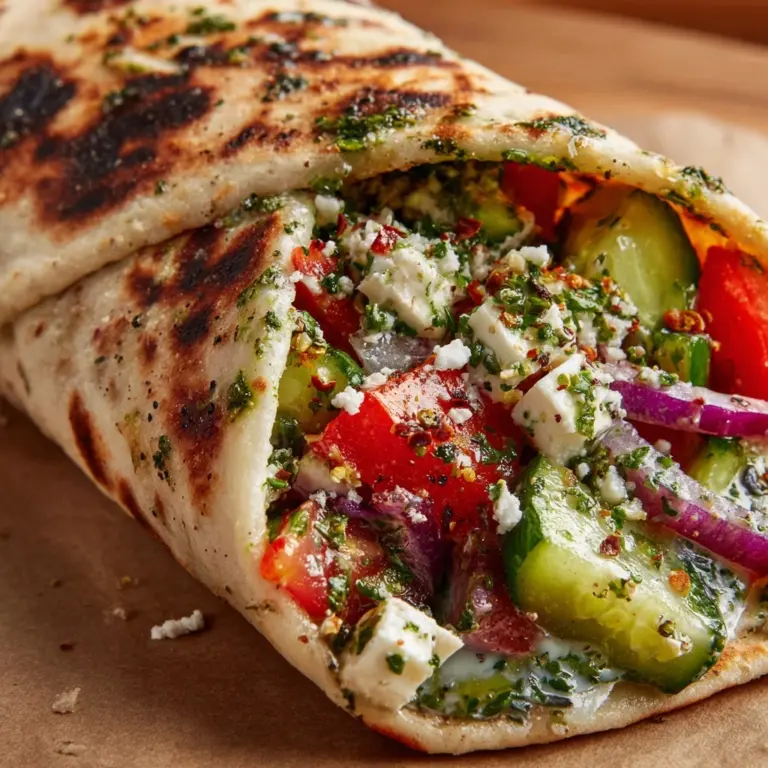 Delicious Greek Salad Pita Pockets Recipe