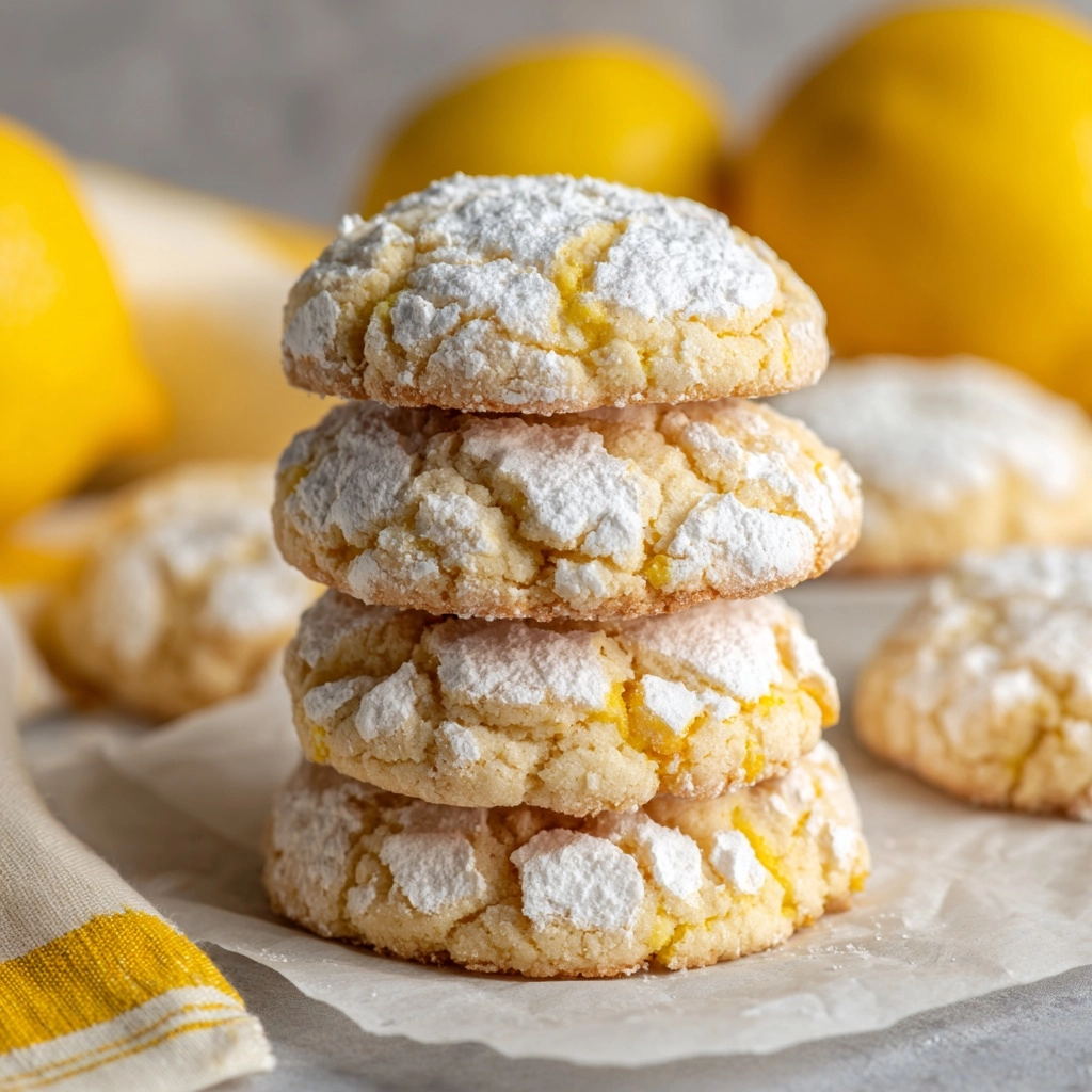 Lemon Cookies From Cake Mix Recipe - Recipe Image