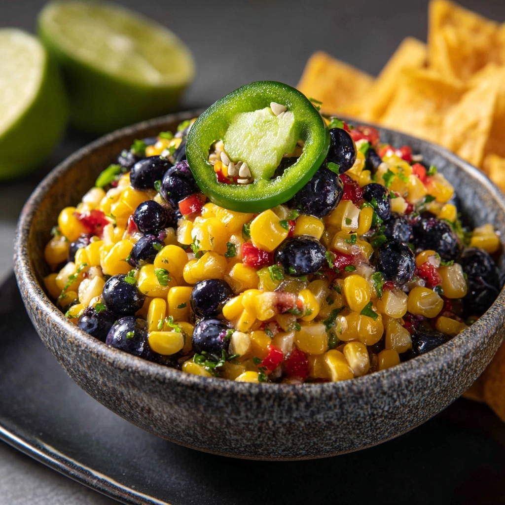 Blueberry Corn Salsa Recipe - Recipe Image
