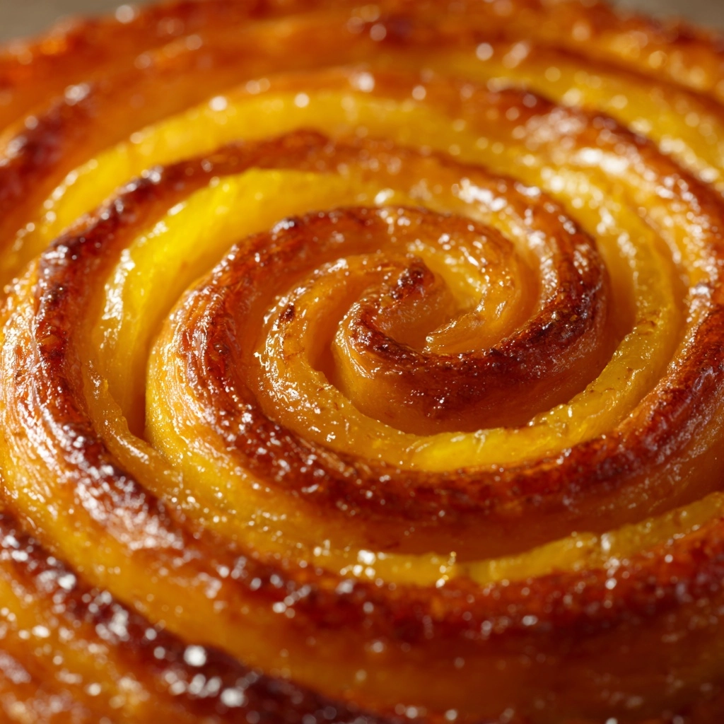 Peach Pie Cinnamon Rolls Recipe - Recipe Image