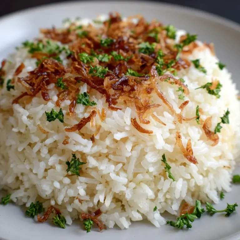 Homemade Rice Pilaf – A Cozy, Flavorful Side Dish Recipe