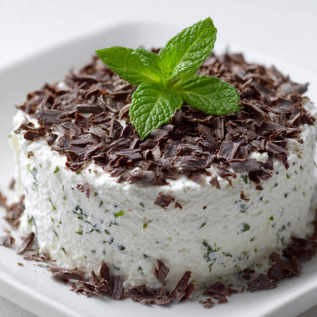 Refreshing Mint Chocolate Chip Cheesecake Dip for Party Pleasers Recipe - Recipe Image