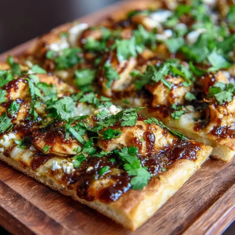 BBQ Chicken Pizza: A Quick Family Favorite Recipe