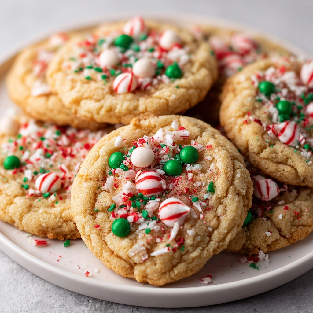 Candy Cane Kiss Cookies Recipe - Recipe Image