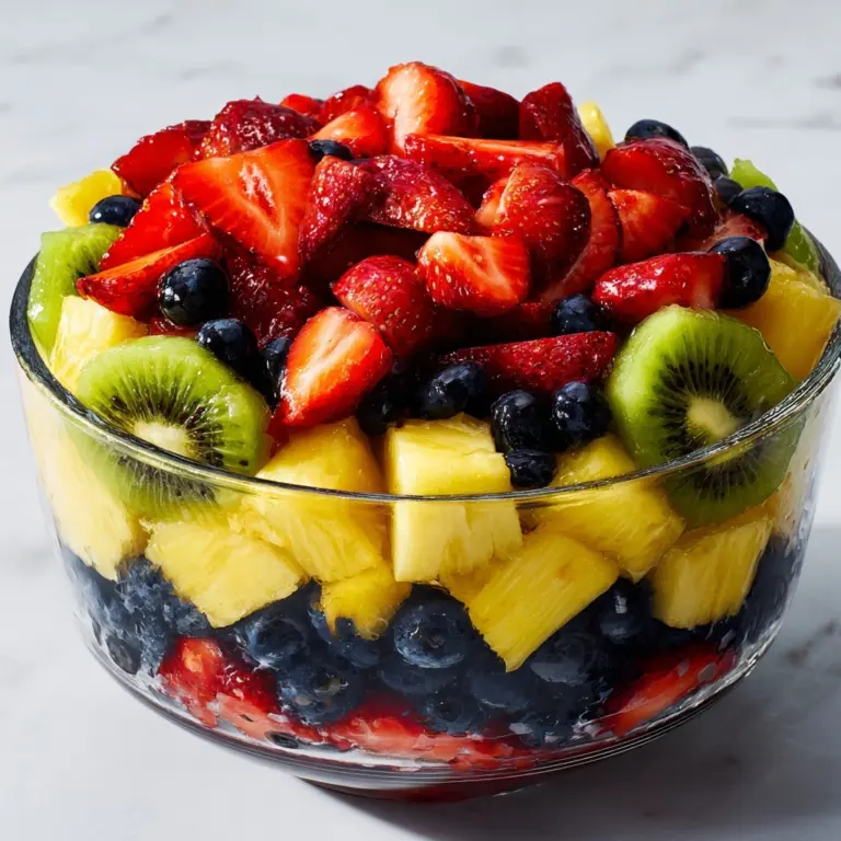 Fresh Fruit Salad Recipe
