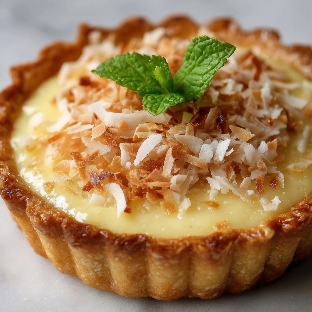 Mini Coconut Cream Pie Recipe - Recipe Image