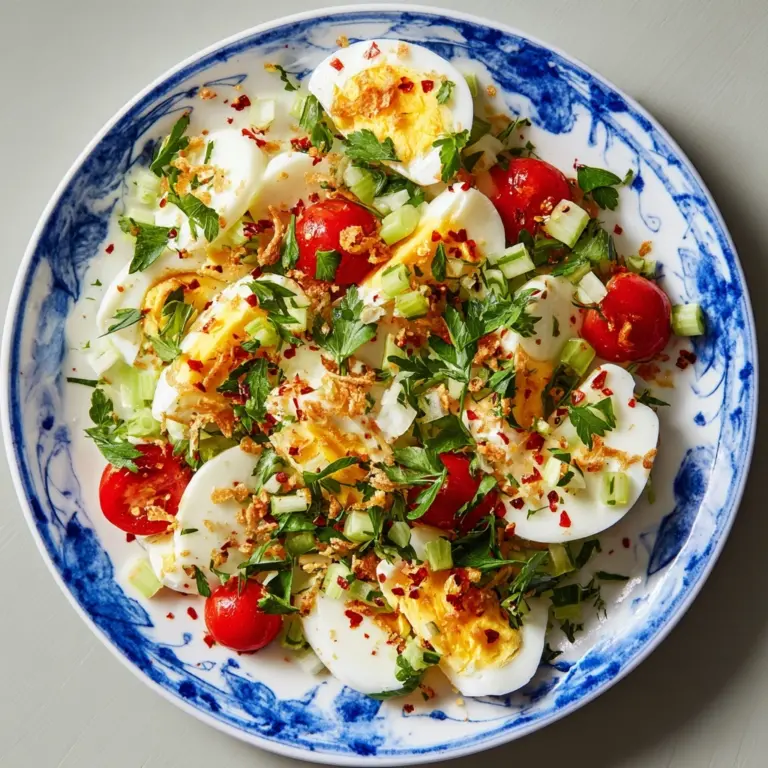 Crispy Egg Salad Recipe