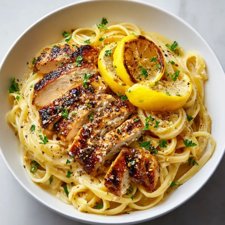 Lemon Chicken Pasta Recipe