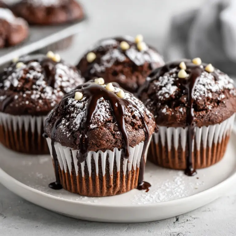 Double Chocolate Espresso Muffins Recipe