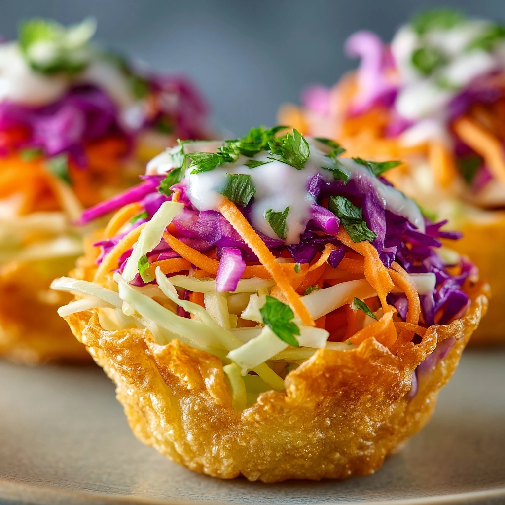 Creamy Ranch Slaw Cups Recipe - Recipe Image