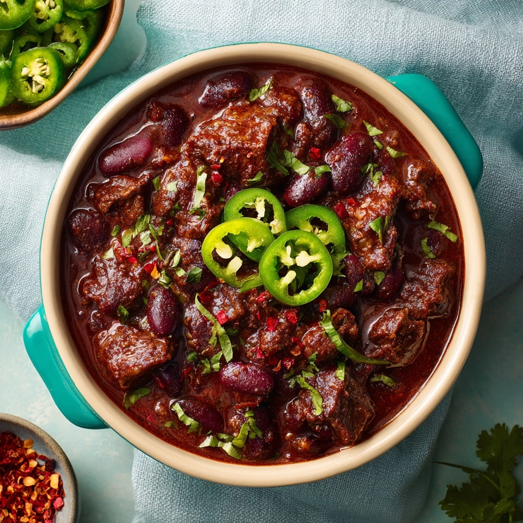 Short Rib and Chorizo Chili Recipe - Recipe Image
