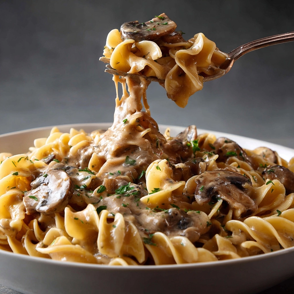 Mushroom Stroganoff Recipe - Recipe Image