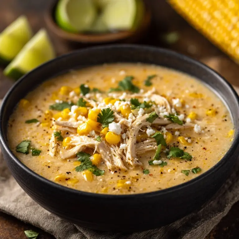 Mexican Street Corn Soup Recipe