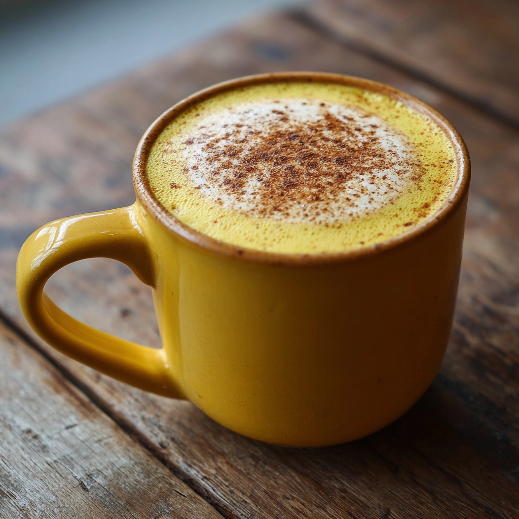 Golden Glow Turmeric Latte Bliss Recipe - Recipe Image