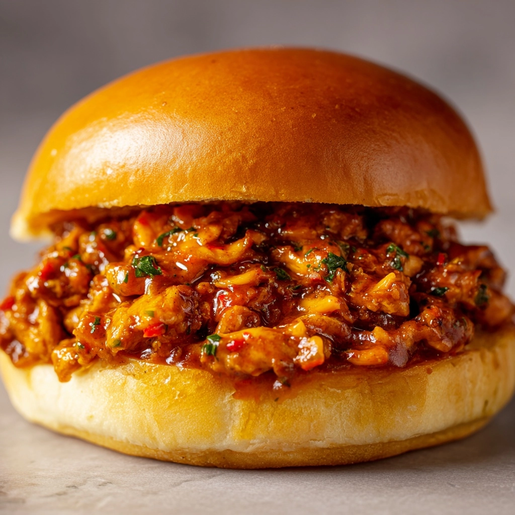 Cajun Chicken Sloppy Joes Recipe - Recipe Image