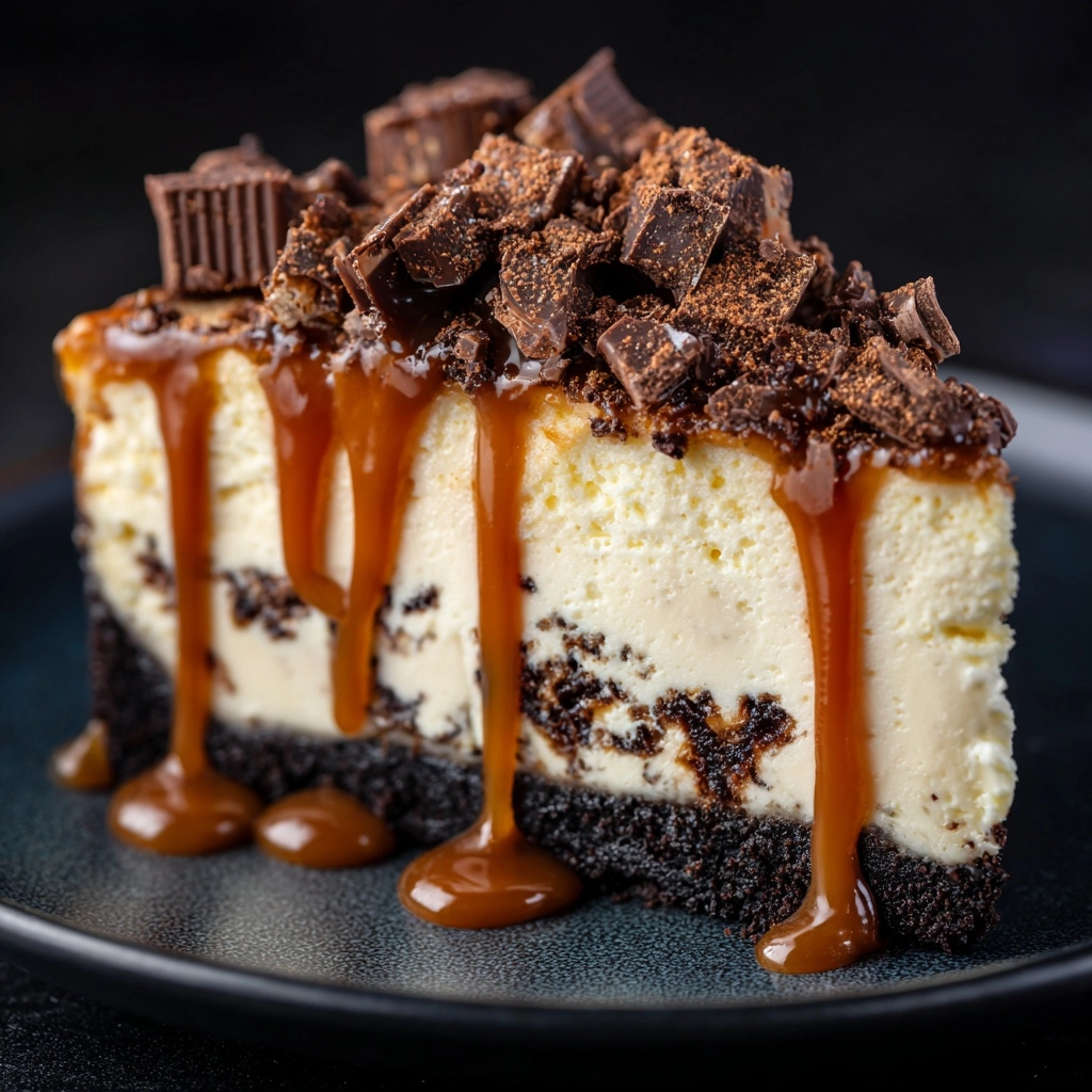 Butterfinger Cheesecake Recipe - Recipe Image