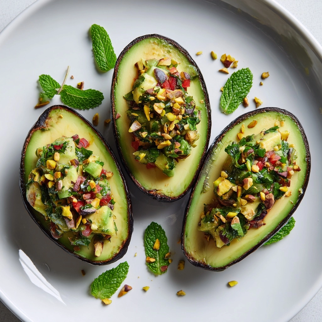 Crab Salad Stuffed Avocados Recipe - Recipe Image