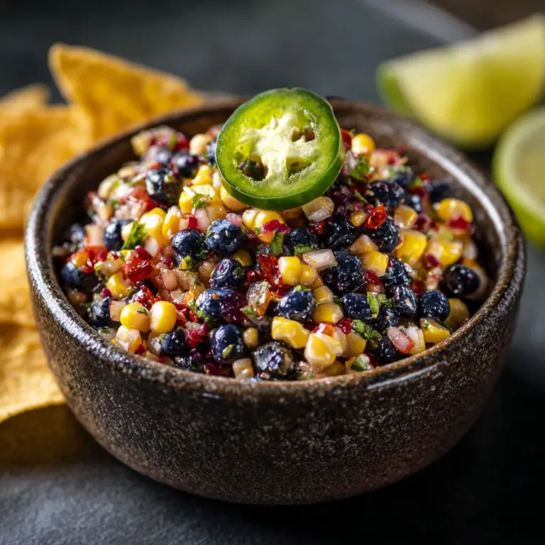 Blueberry Corn Salsa Recipe