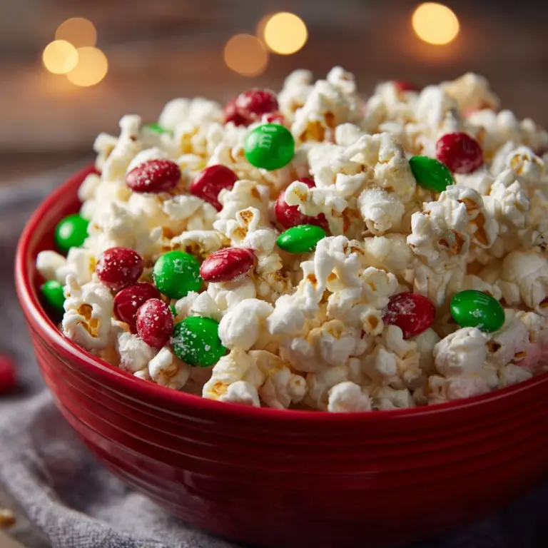 Christmas Popcorn: A Sweet and Festive Treat Recipe