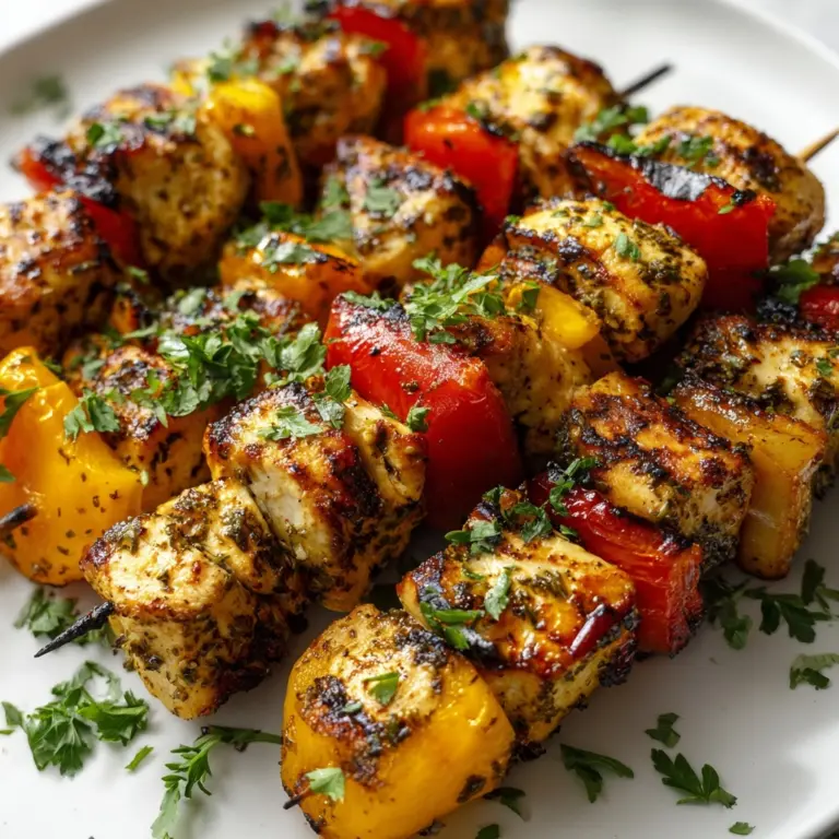 Grilled Chicken Adana Kebabs Recipe