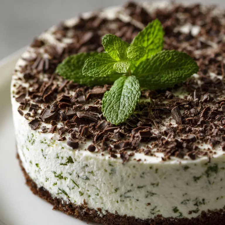 Refreshing Mint Chocolate Chip Cheesecake Dip for Party Pleasers Recipe