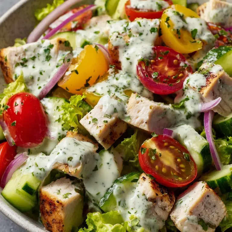 Tzatziki Chicken Salad Recipe