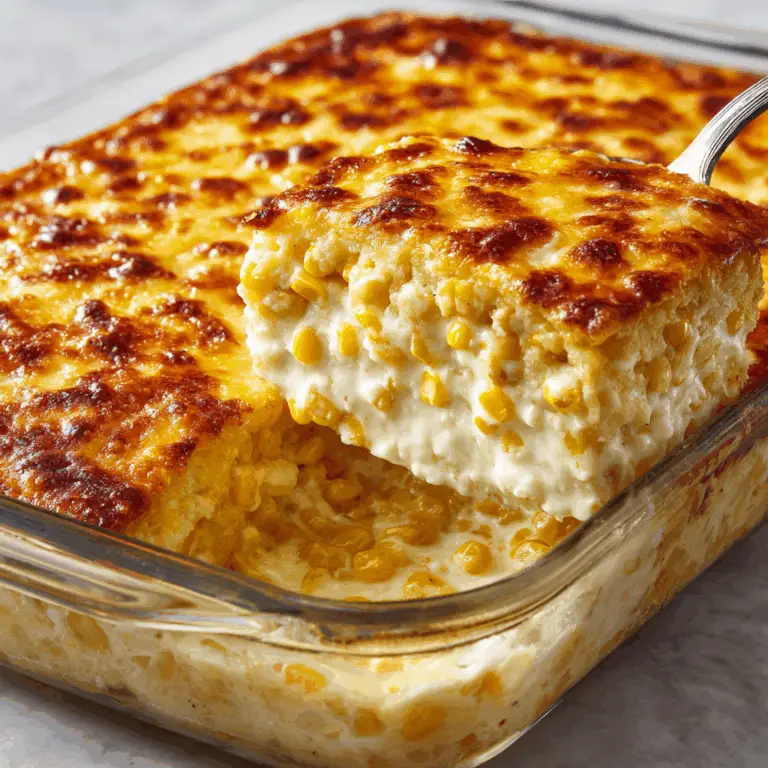 Cream Cheese Corn Casserole Recipe