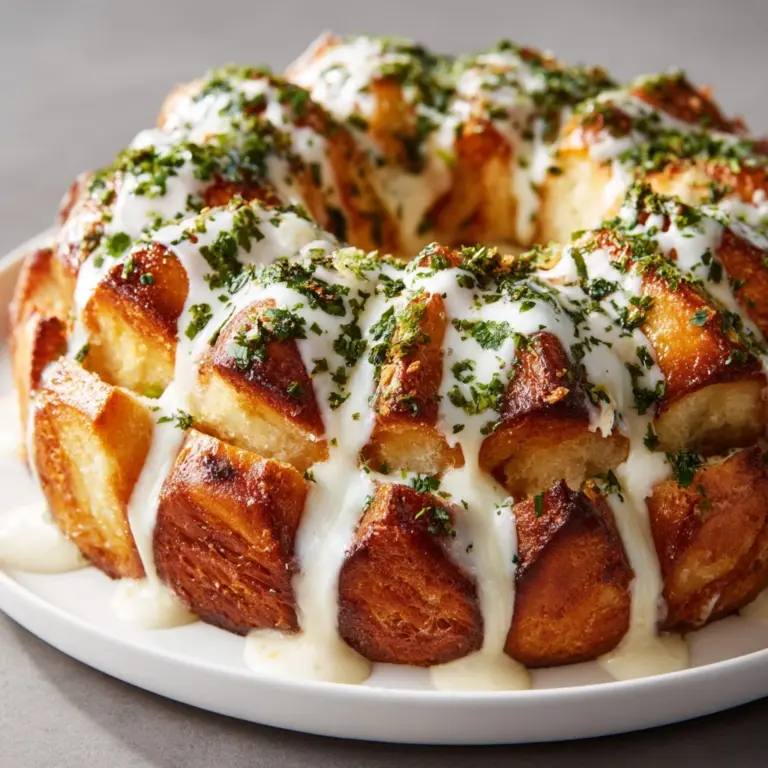Irresistible Chicken Alfredo Monkey Bread Recipe