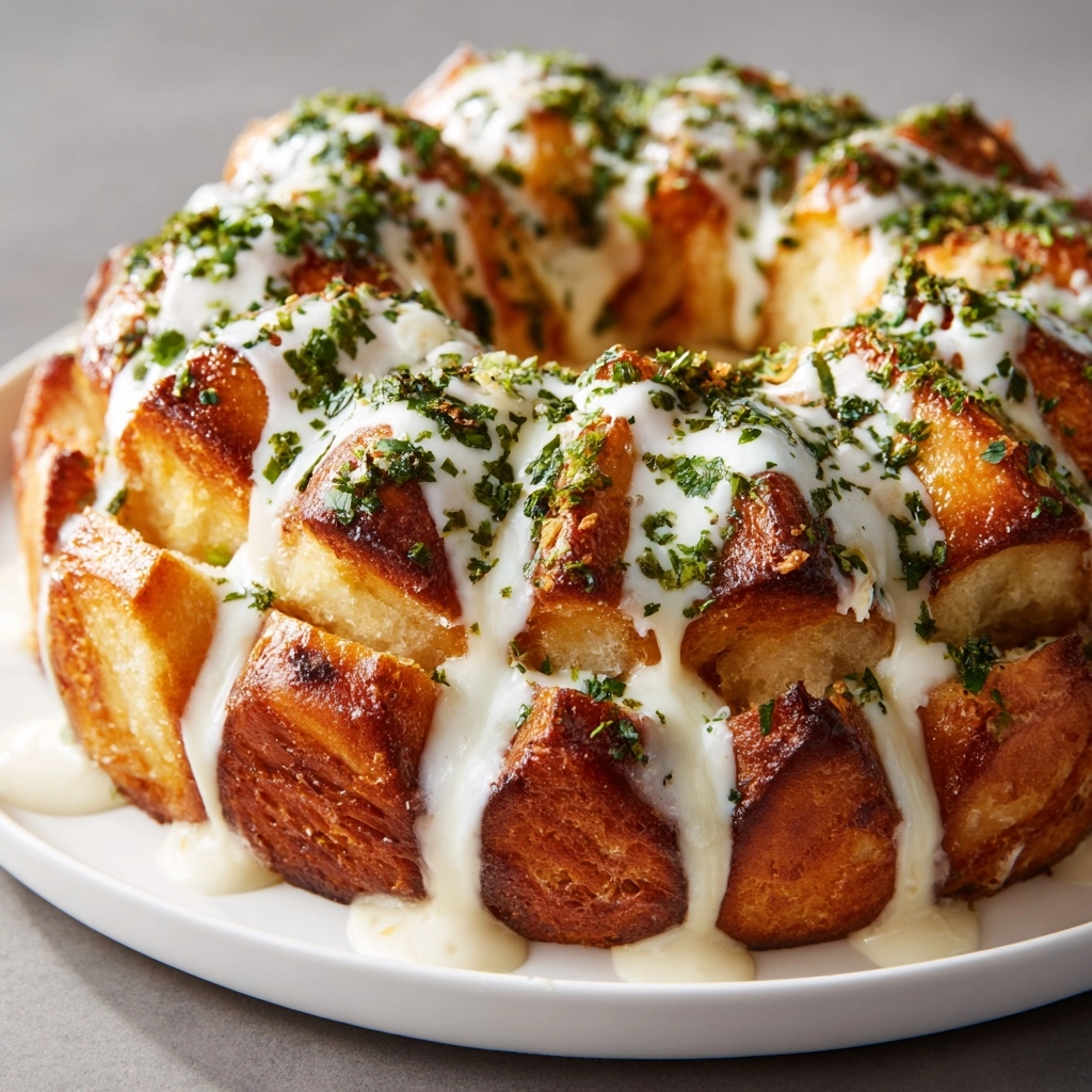 Irresistible Chicken Alfredo Monkey Bread Recipe
