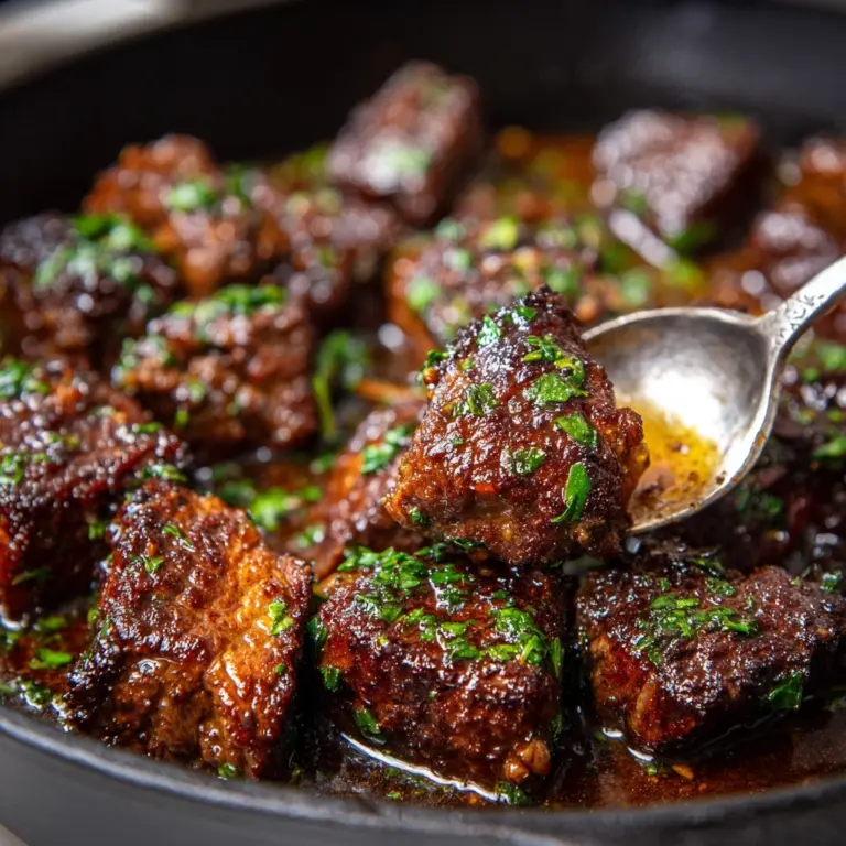 Cajun Garlic Butter Steak Bites Recipe