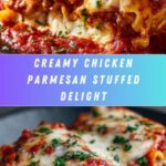 Chicken Parmesan Stuffed with Cream Cheese Recipe