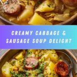 Creamy Cabbage & Sausage Soup Recipe