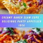 Creamy Ranch Slaw Cups Recipe
