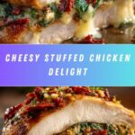 Sundried Tomato, Spinach, and Cheese Stuffed Chicken Recipe