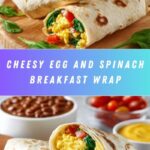 Egg and Spinach Breakfast Wrap Recipe