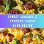 Cheesy Sausage and Broccoli Pasta with Crescent Rolls Recipe