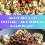 Creamy Tortellini Carbonara Recipe