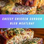 Chicken Cordon Bleu Meatloaf with Creamy Mushroom Sauce Recipe