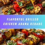 Grilled Chicken Adana Kebabs Recipe