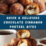 One-Hour Chocolate and Cinnamon-Sugar Soft Pretzel Bites Recipe