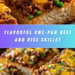 One-Pan Beef and Rice Skillet Recipe