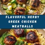 Herby Greek Chicken Meatballs Recipe