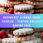 Raspberry-Filled Almond Snow Cookies – Festive Treat Recipe