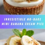 No-Bake Mini Banana Cream Pies Recipe