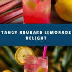 Refreshing Rhubarb Lemonade Recipe