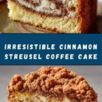 Classic Cinnamon Streusel Coffee Cake Recipe