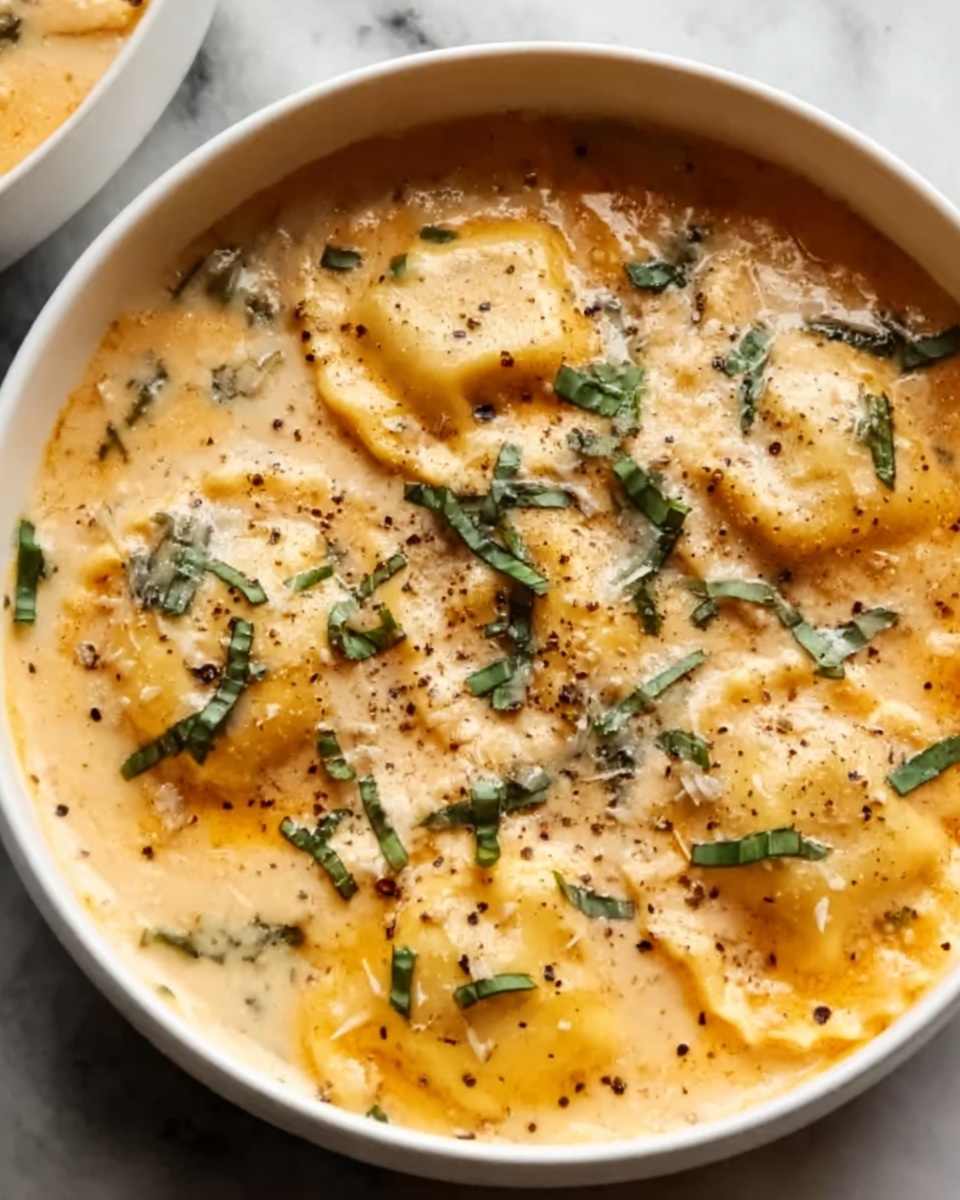 Creamy Ravioli Soup Recipe - Recipe Image