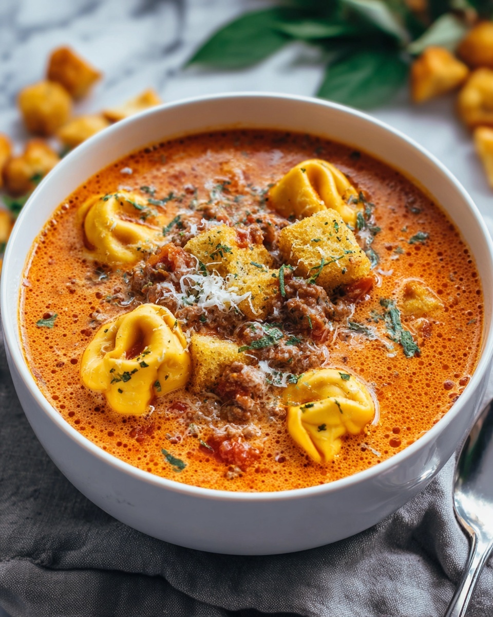 Tuscan Tortellini Soup Recipe - Recipe Image
